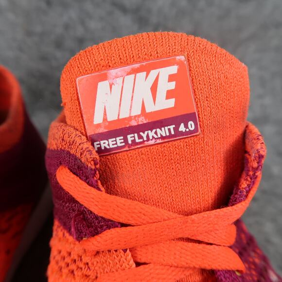 Nike Shoes Womens 8.5 Athletic Trainer Free Flyknit 4.0 Active Run Walk Sneaker - Picture 3 of 12